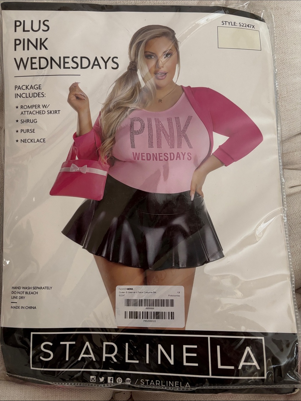 Starline LA Queen B Meanie Costume Set NWT